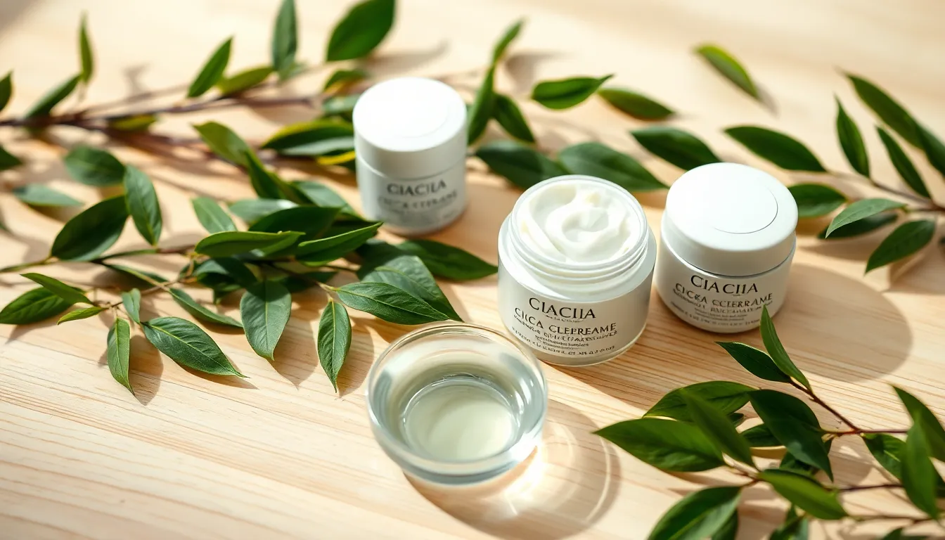 시카크림 바르는 모습 예시 이미지