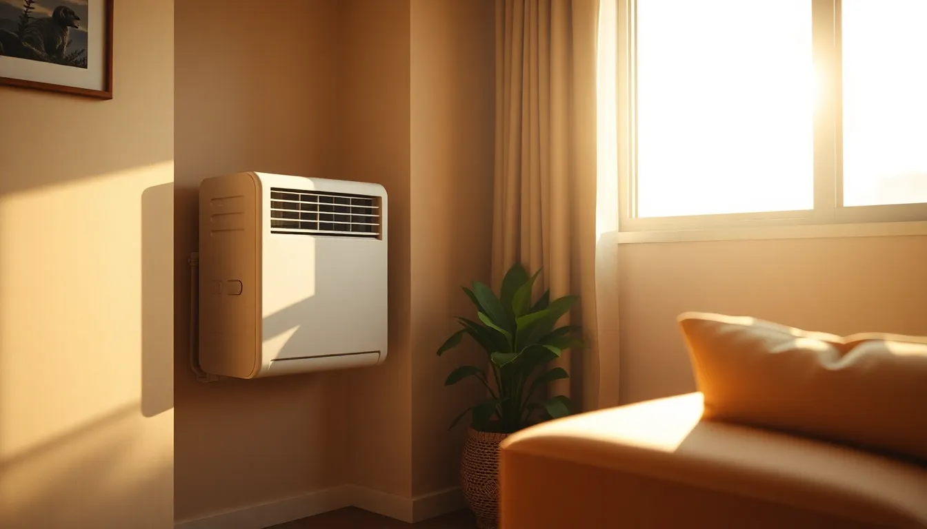 시원한 원룸에서 쉬고 있는 자취생 이미지