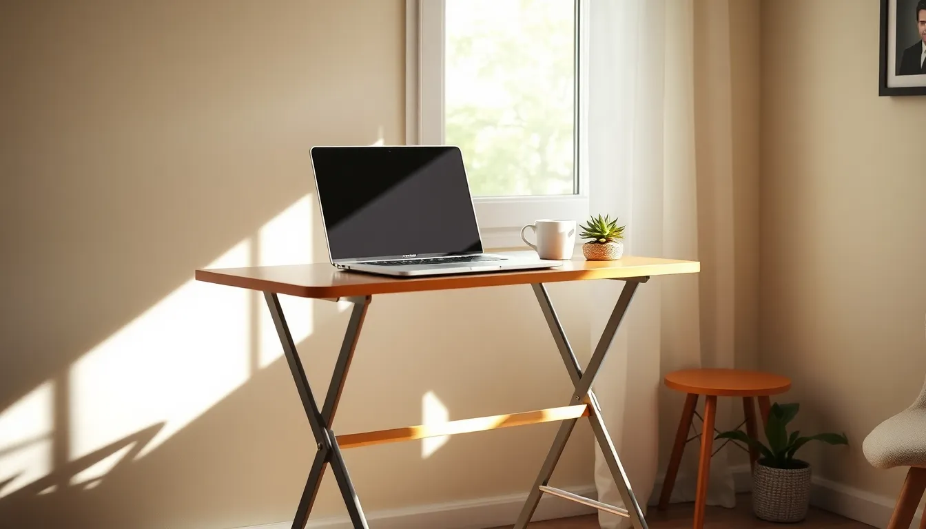 다용도 접이식 테이블 활용 예시